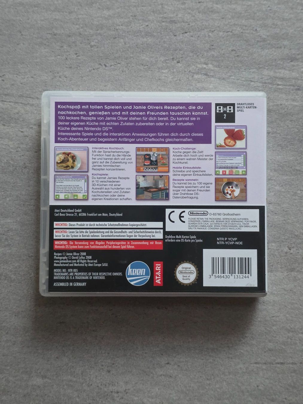 Nintendo Spiele: Nintendo DS - Koch doch mal mit Jamie Oliver – Gebraucht aus Münchenbuchsee von RipiRip 2