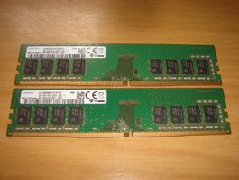 2 Stück 8gb ddr4 2400. Details siehe Bildern.