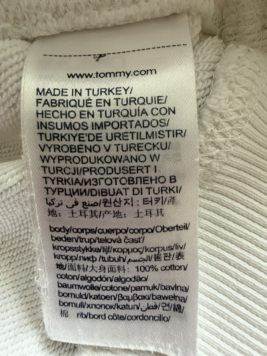 Tommy Hilfiger Pullover & Sweatshirts: Tommy Hilfiger Pullover weiss Grösse S  – Gebraucht aus Neunkirch von misach69 3