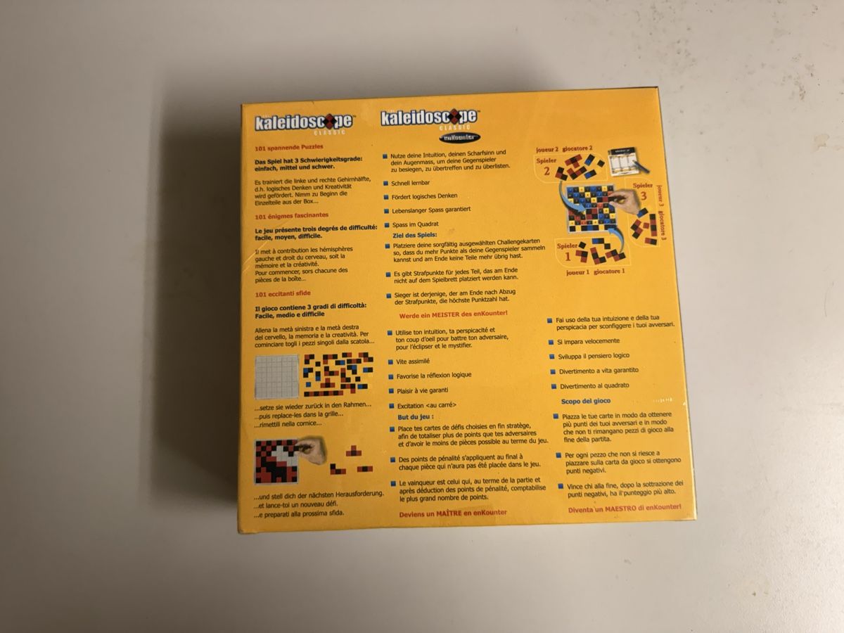Puzzle: Kaleidoscope Puzzle – Nuovo e nell'imballaggio originale da Mühleberg venduto da Slashi 1