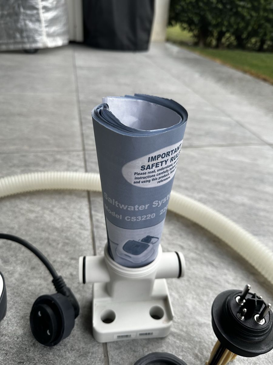 Intex Accessori per Piscine: Intex Salzwasser- und Filterpumpen-System – Usato da Meggen venduto da YellowShark79 4