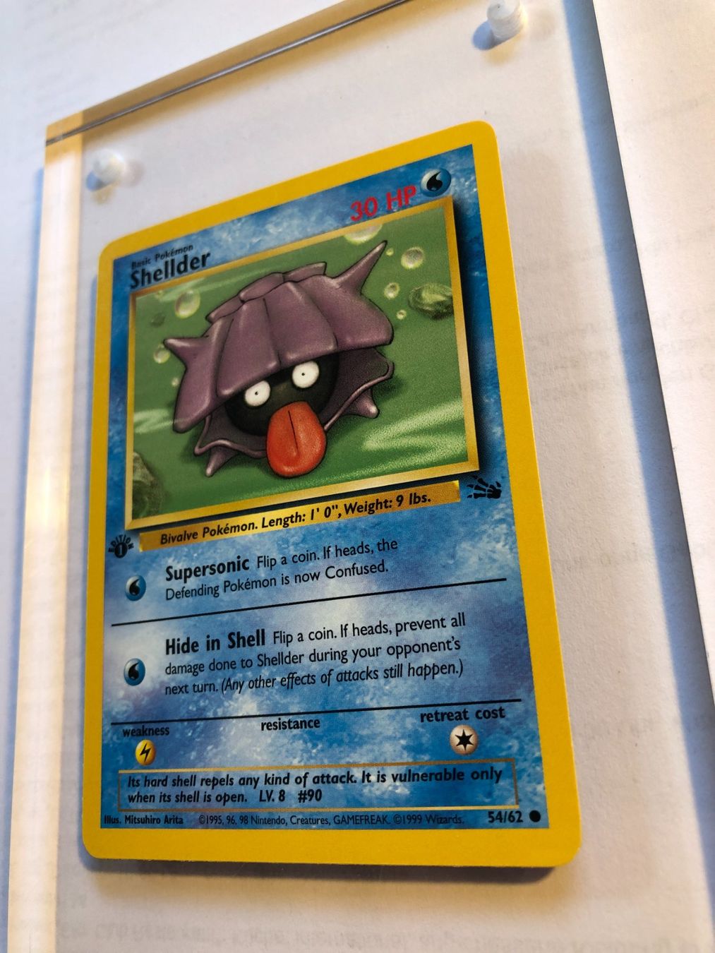 Sammelbilder & Trading cards: Shellder 1st Fossil - MINT - ab 1.- – Gebraucht aus Giubiasco von dan_pr8b 2