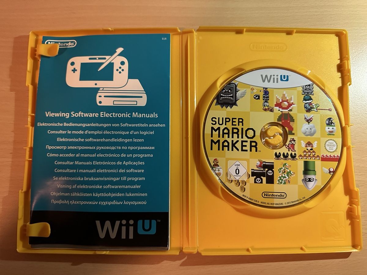Nintendo Giochi: Super Mario Maker für Nintendo WiiU  – Usato da Kestenholz venduto da Mad18 2