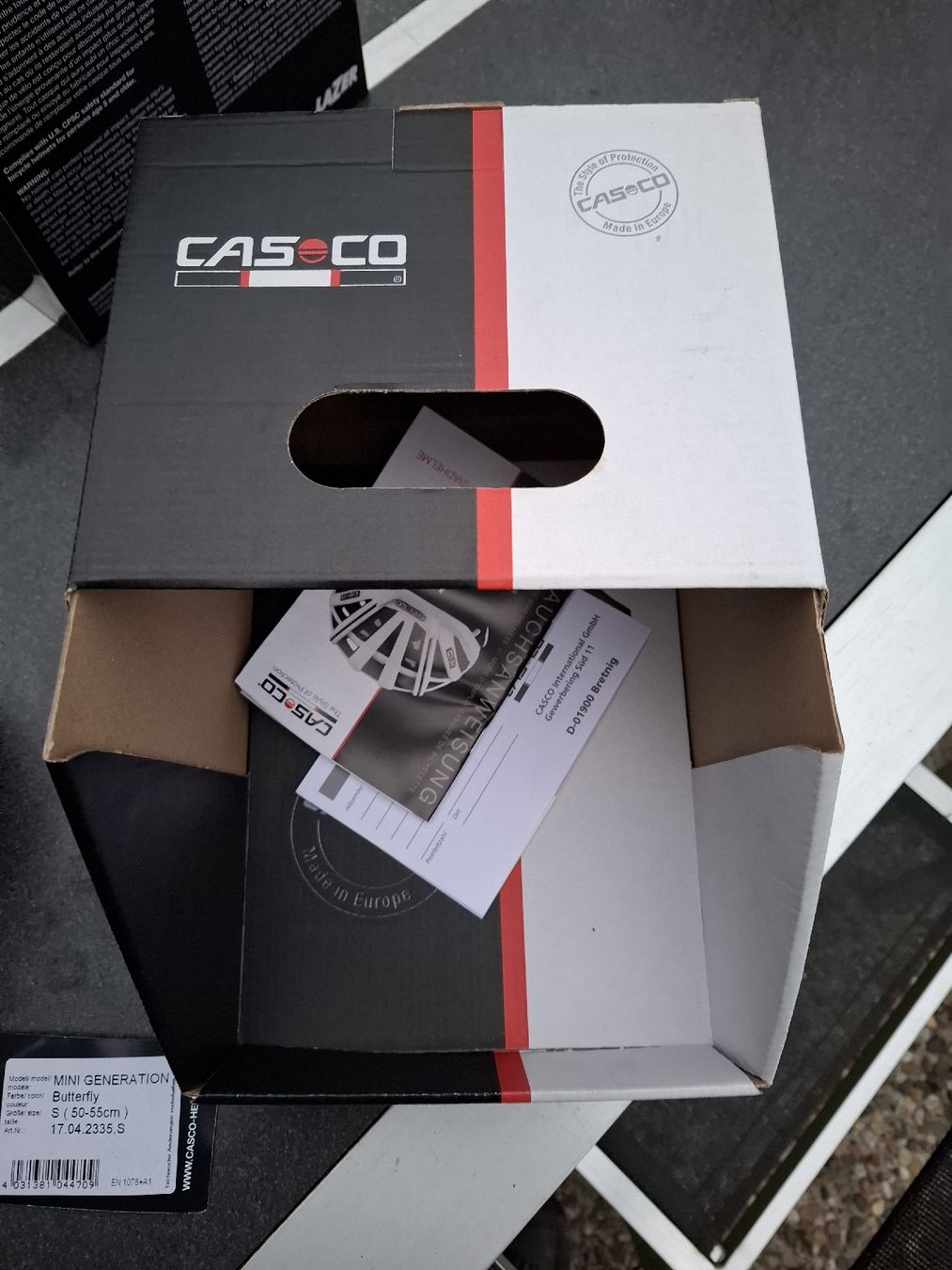 Helme: CASCO Mini Generation Butterfly, Grösse S (50-55cm) – Neu (gemäss Beschreibung) aus Balterswil von schnecke89
