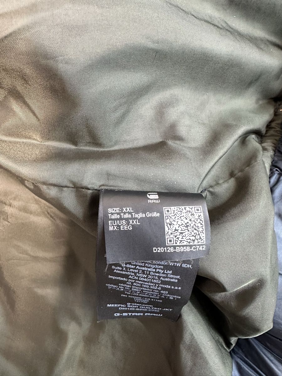 G-Star Giacche: G-Star RAW Meefic Steppjacke dunkelblau – Usato da Schwende venduto da weesli 4