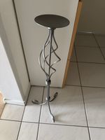 Kerzenständer Metall Ranken Design Silberfarben Partylite