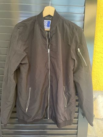 Junge Wind Regenjacke schwarz 176 Jack & Jones