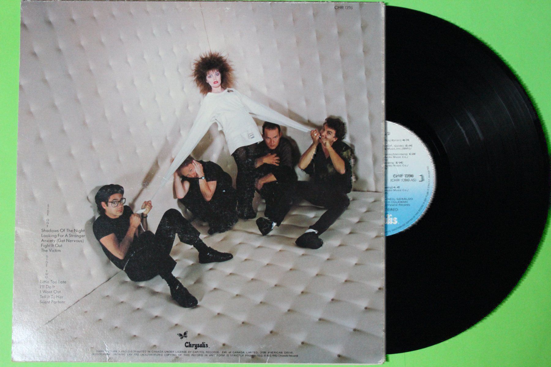 Dischi in vinile: Pat Benatar - Get nervous LP Vinyl Canada 1982 – Usato da Tübach venduto da JamesStone 1