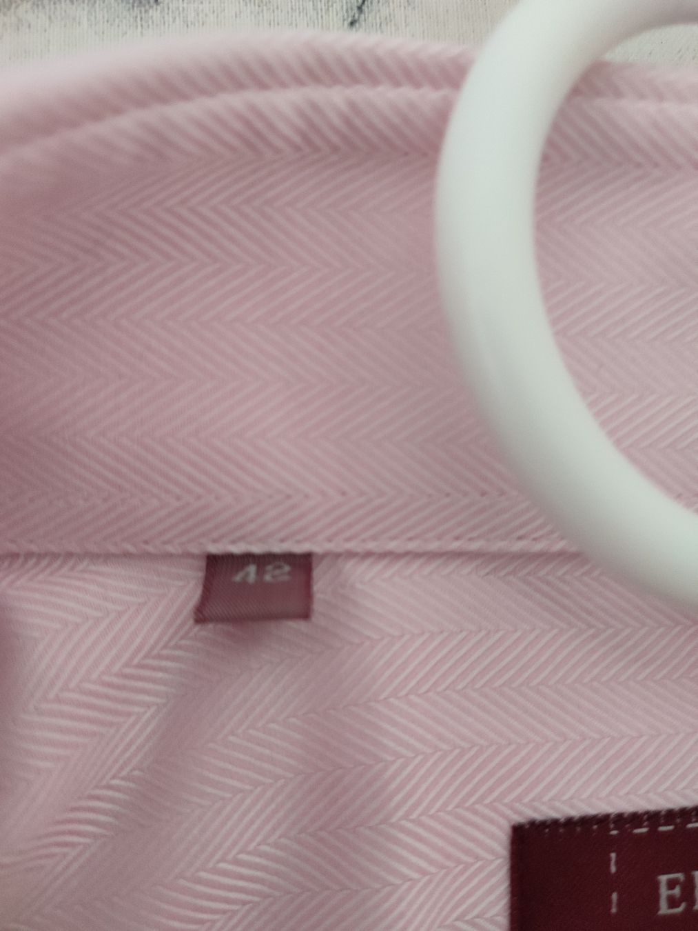 Camicie: Edelmann Tailor Rosé Hemd Grösse 42 100% Baumwolle – Nuovo (secondo la descrizione) da Zürich venduto da sim_my2m 4