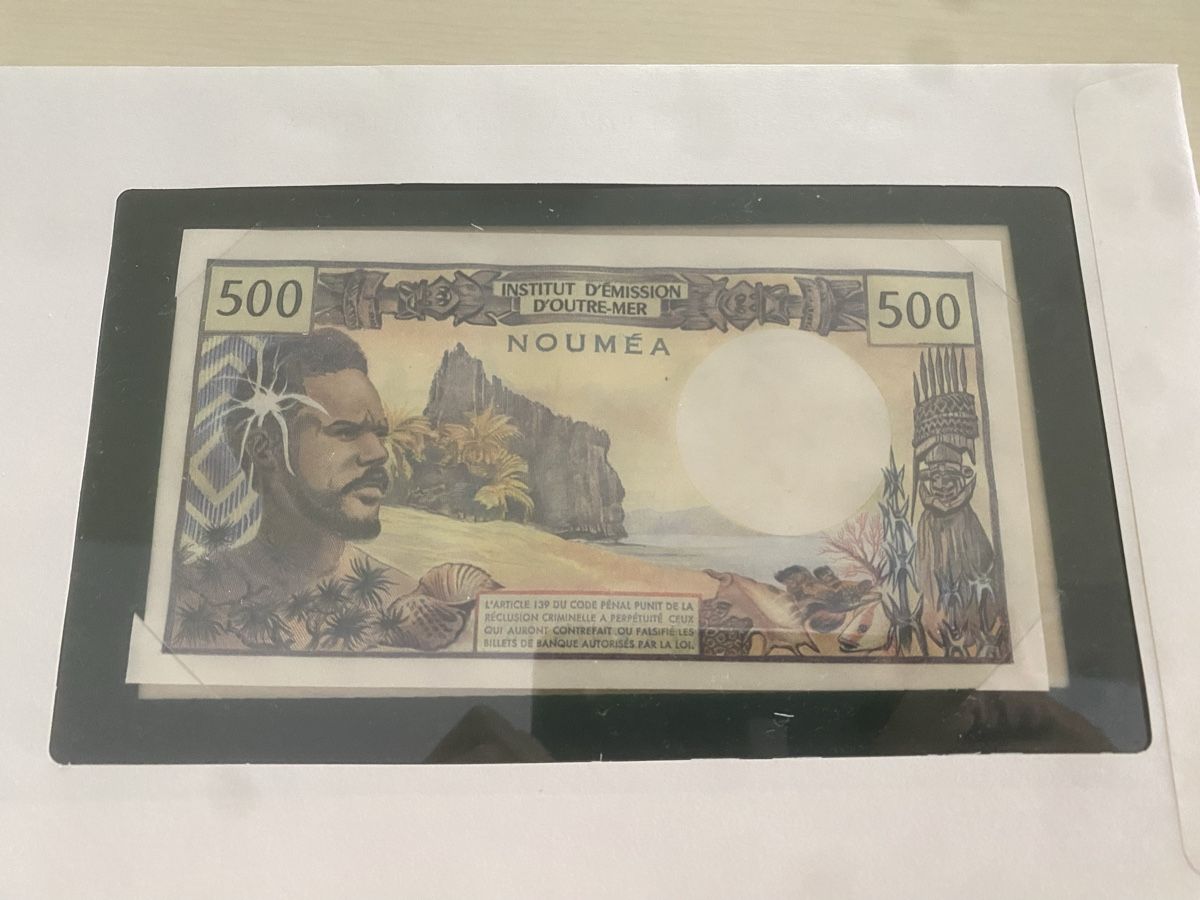 Banknoten: Banknotenbrief Nouméa  – Neu (gemäss Beschreibung) aus Muralto von Alex1912 2