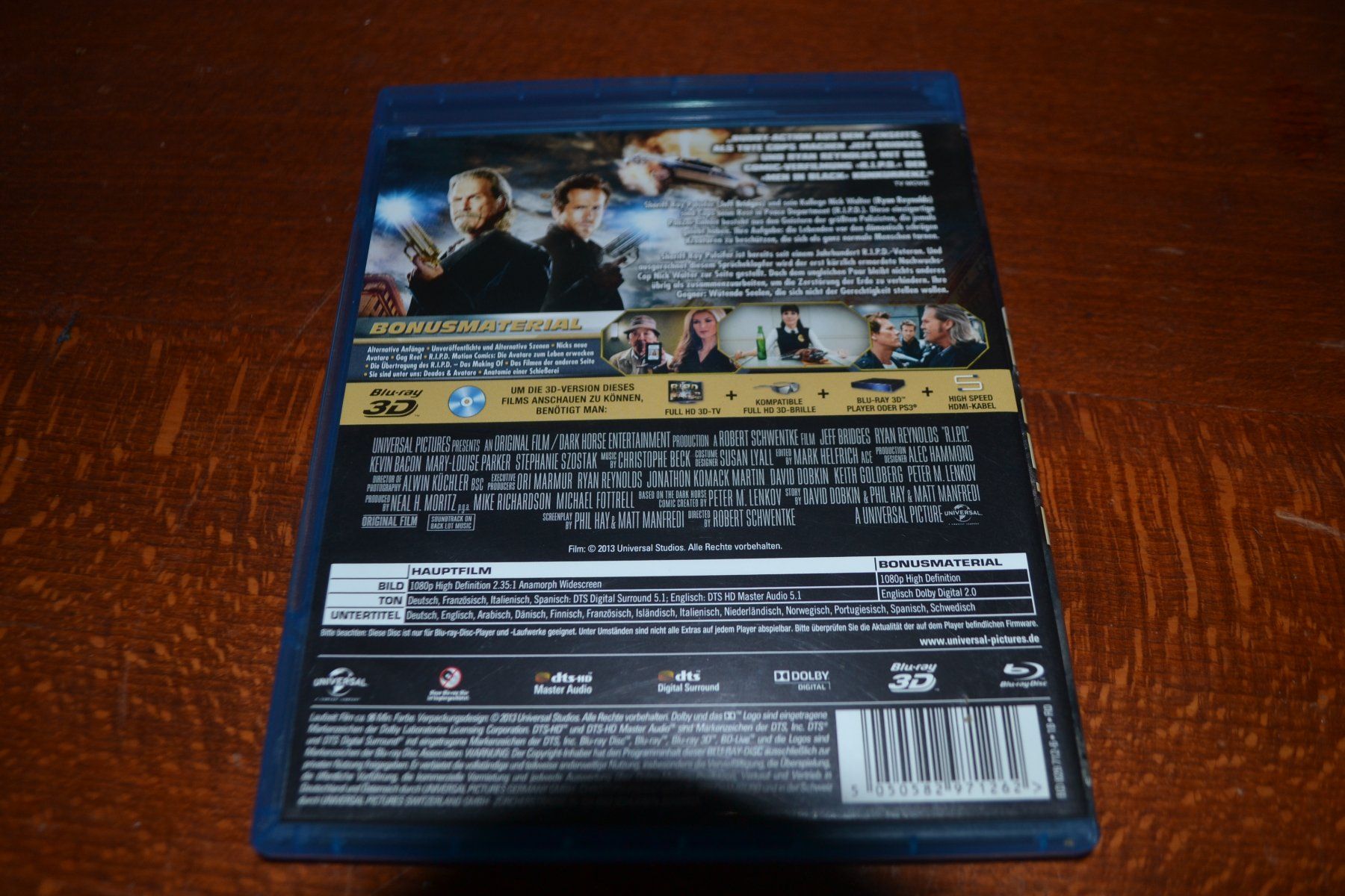 Alle DVDs: R.I.P.D. in 3D – Gebraucht aus Laupen ZH von chefdom 1