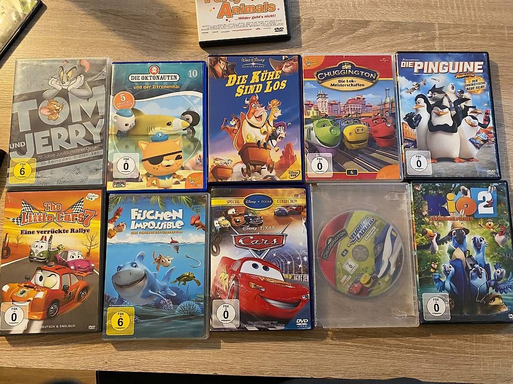 Alle DVDs: 2 CHF pro Kinder DVD – Gebraucht aus Basel von gee_c6vd