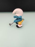 Figurine Schtroumpf golfeur vintage jouet année 80