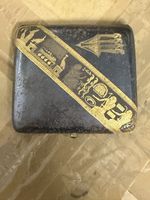 Zigarettenetui ägyptisch 24 Karat Gold Inlay gebraucht