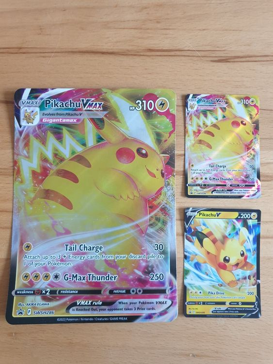 Pikachu VMAX Promo Bundle (Neu (gemäss Beschreibung)) in Winterthur für ...
