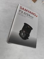 Sony E Samyang PC Tilt Shift Objektiv 24mm