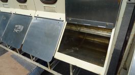 Getreidespeicher Schütte, Verkaufsregal Offenverkauf Kaffee