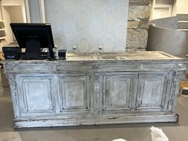 Vintage Theke-Tresen Shabby chic