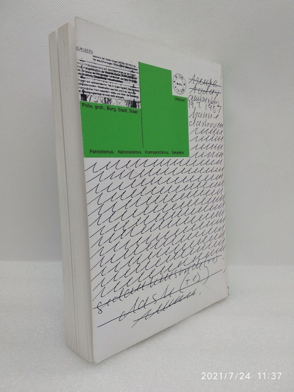 Libri: HANNE DARBOVEN - GOETHE - GENT 1988 – Usato da Goldach venduto da Gaip 1