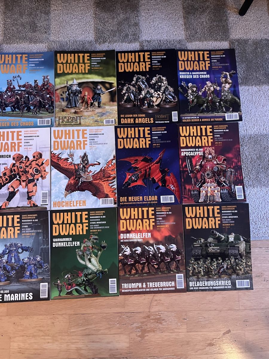 Riviste & Magazine: Warhammer White Dwarf 16Stück Ganes Workshop – Usato da Lauterbrunnen venduto da jul_5jfm 2