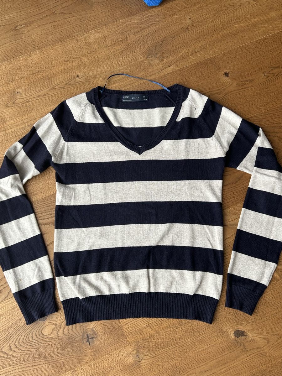 Maglioni & Felpe: Gestreifter Pulli, blau weiss – Usato da Bern venduto da rakuten73