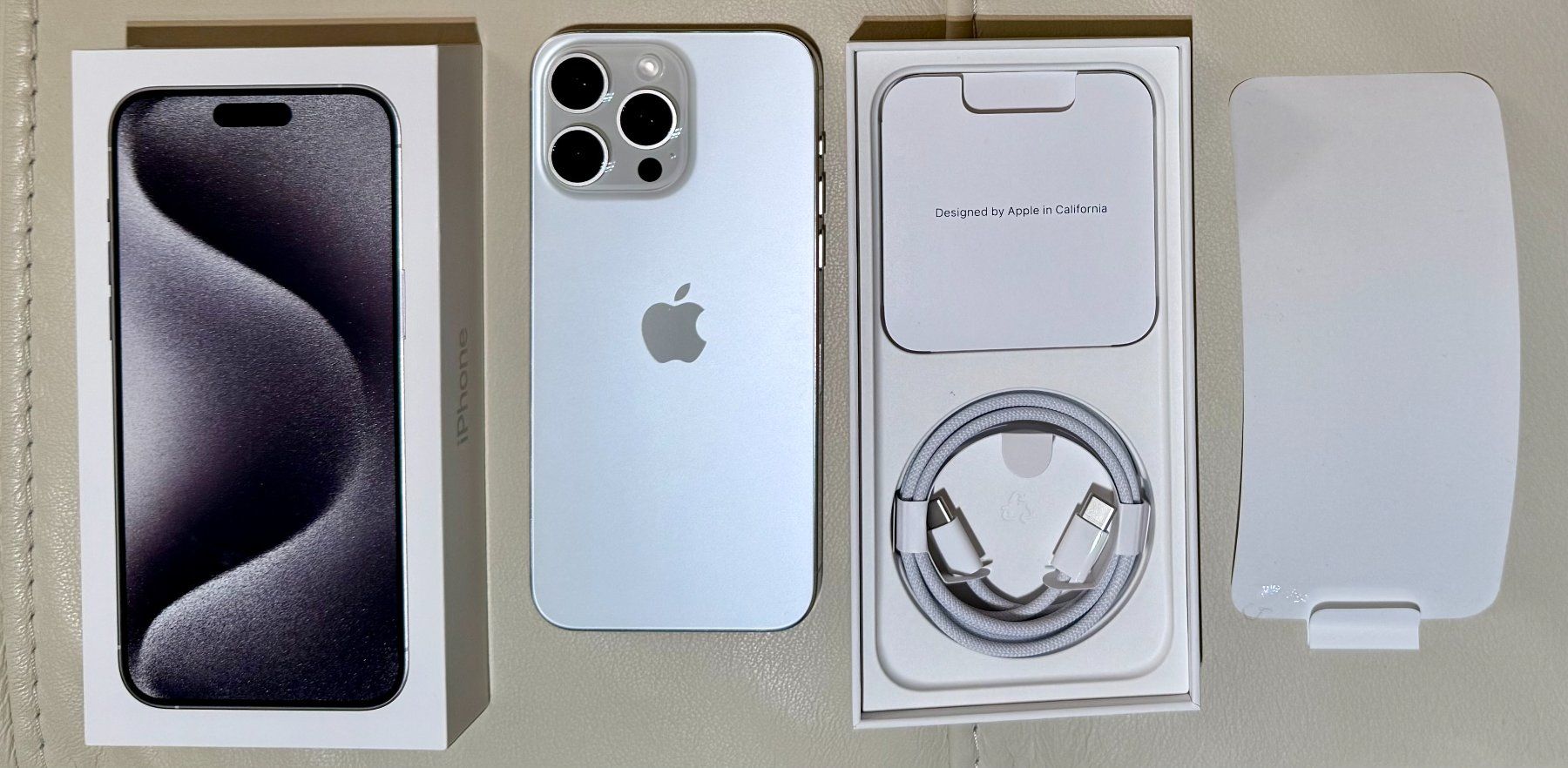 Apple Telefoni cellulari / Smartphones: Apple iPhone 15 Pro Max 1TB, White Titanium – Nuovo e nell'imballaggio originale da Genf venduto da SALES2013SALES 2
