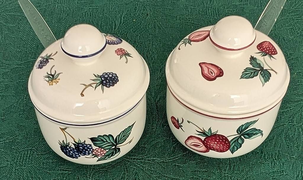 Villeroy & Boch Zuccheriere: Villeroy & Boch Malaga Marmeladendosen – Usato da Zürich venduto da wme_2brc