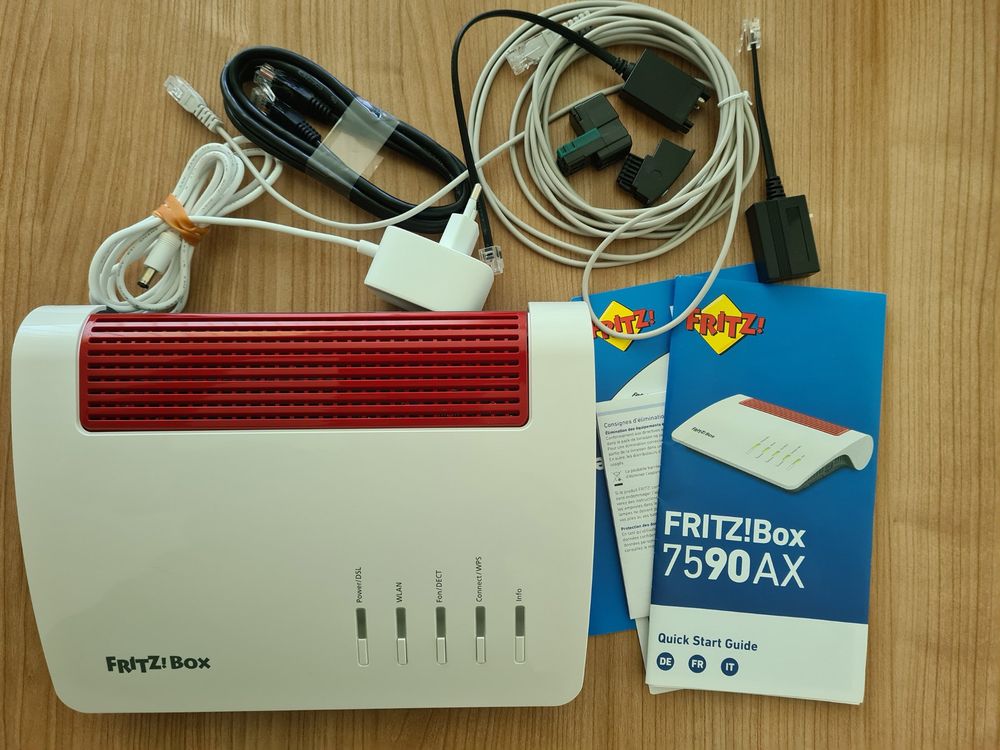 VDSLRouter FRITZ!Box 7590 AX AT/CH Version Kaufen auf Ricardo
