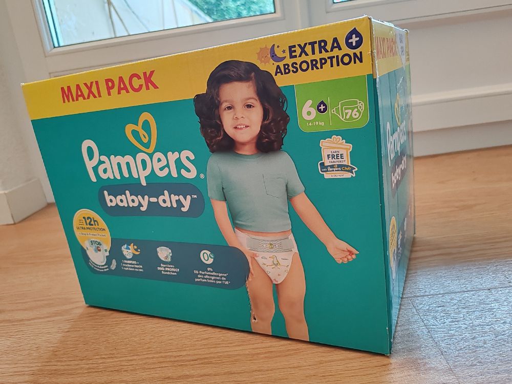 Pampers - Baby Dry - Maat 6 - Maandbox - 168 luiers - 14/19KG