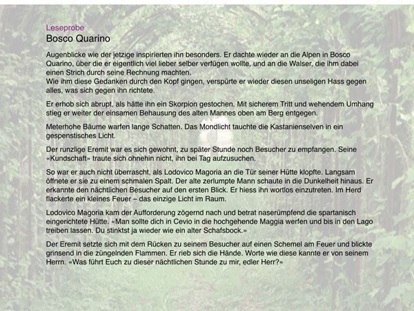 Libri: Bosco Quarino – Nuovo (secondo la descrizione) da Horgen venduto da Sistabooks 1