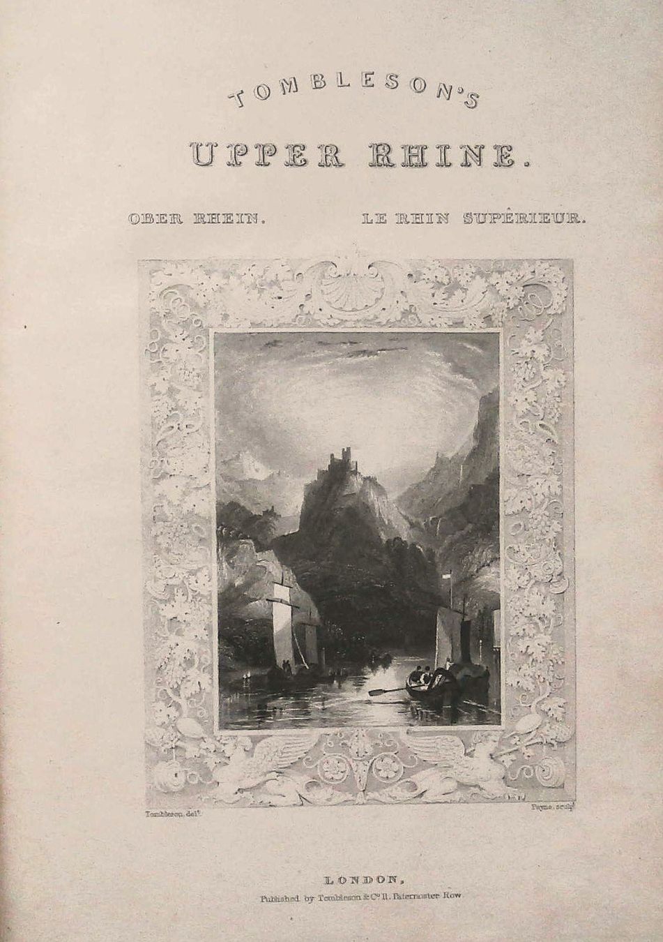 Bücher: Tombleson Upper Rhine mit 69 Ansichten 1836 – Gebraucht aus Rafz von booksell 1
