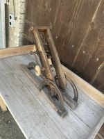 Alter Balkenbohrer Holzbohrer Zapfenbohrer 