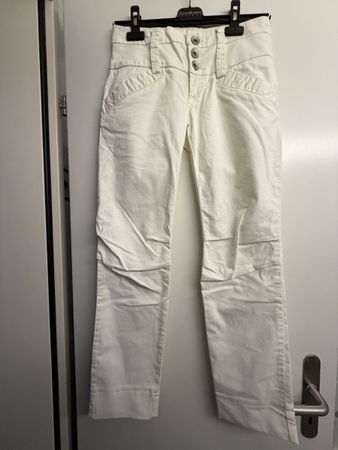 Nolita Hose Jeans weiss Gr. 27 guter Zusta f