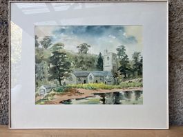 Aquarell von Douglas