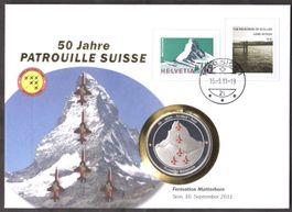 Numis, 50 Jahre Patrouille Suisse, Formation Matterhorn