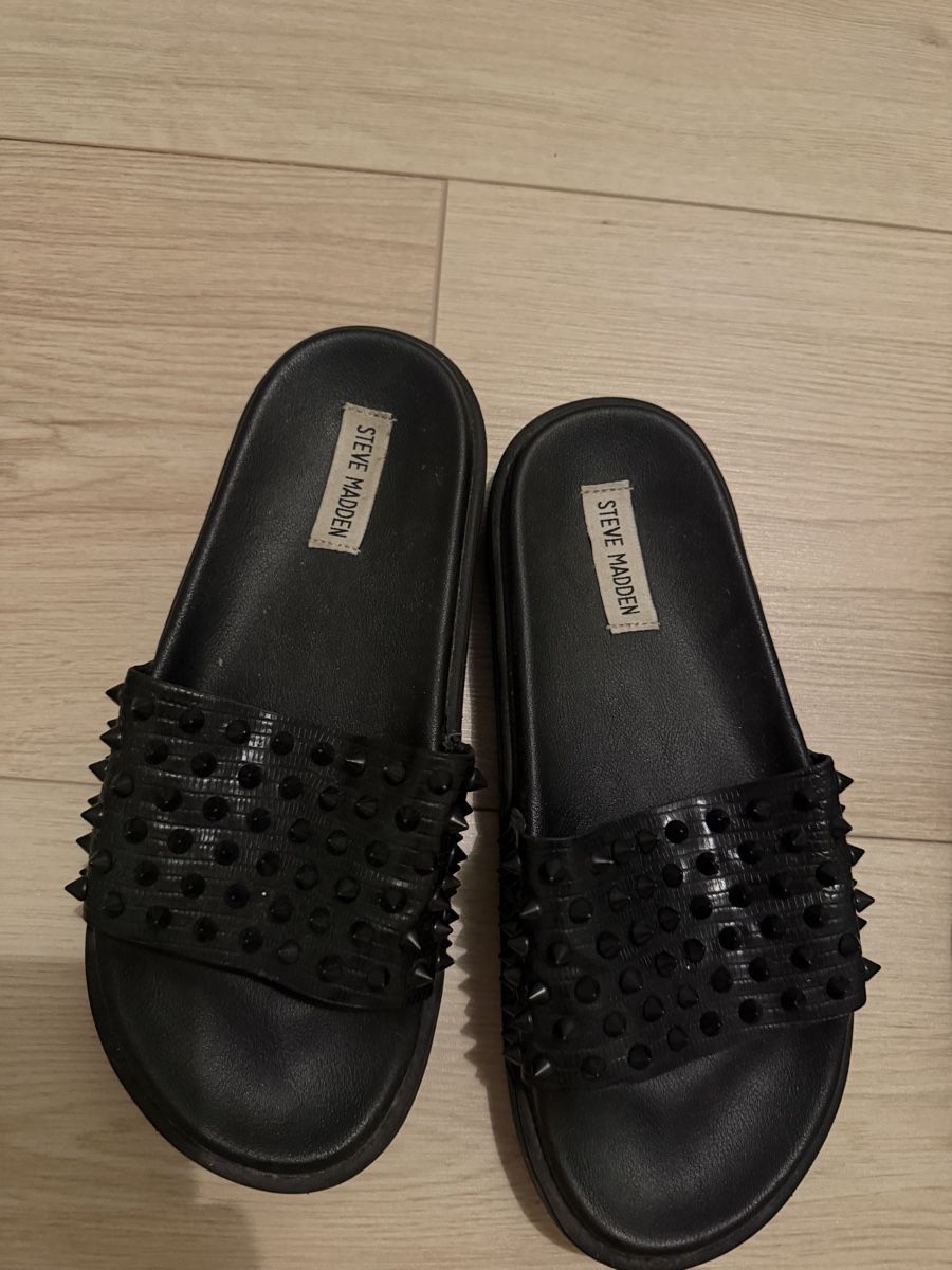 Steve Madden Damenschuhe: Steve Madden Sandalen schwarz – Gebraucht aus Ossingen von els_9s6h