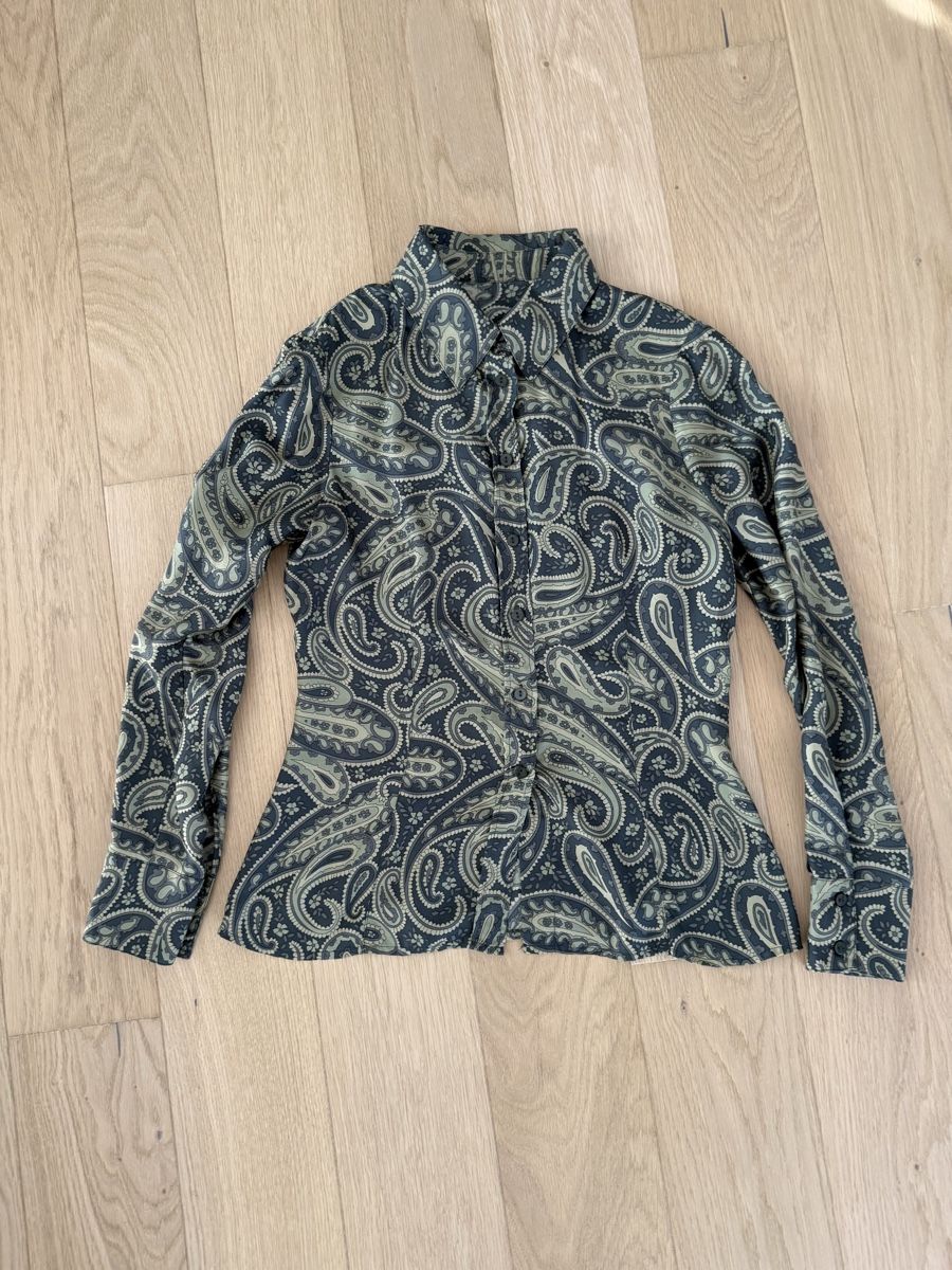 Camicette: Bluse 100% Silk Gr ca 36 DE – Usato da Frauenfeld venduto da simme81