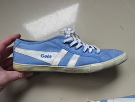 Gola Turnschuhe, Gr. 41, blau/weiss, gebraucht