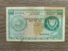Zypern 500 Mils 1976