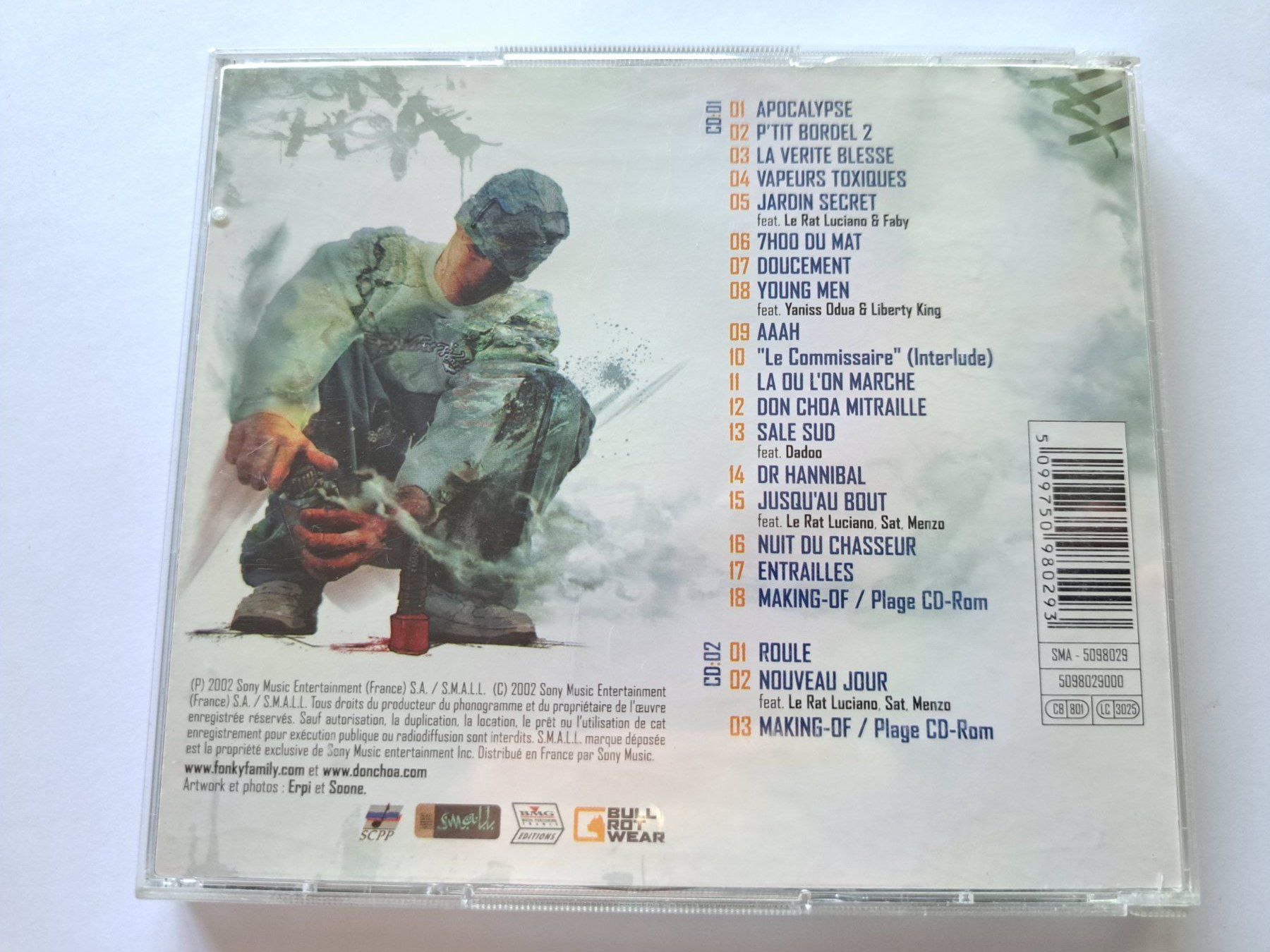 CDs: CD Don Choa - Vapeurs toxiques  – D'occasion à Pully par bro_n52j 1