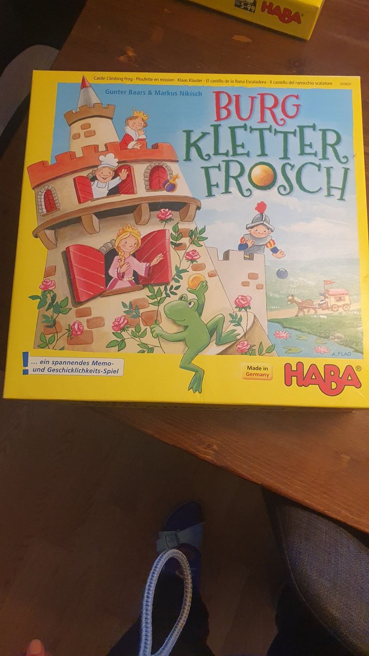 Haba Giochi: HABA Burg Kletterfrosch – Usato da Bern venduto da Iris10