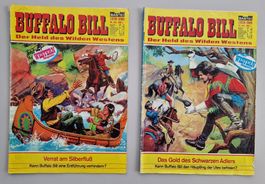 Buffalo Bill Comics Nr. 228 und Nr. 244