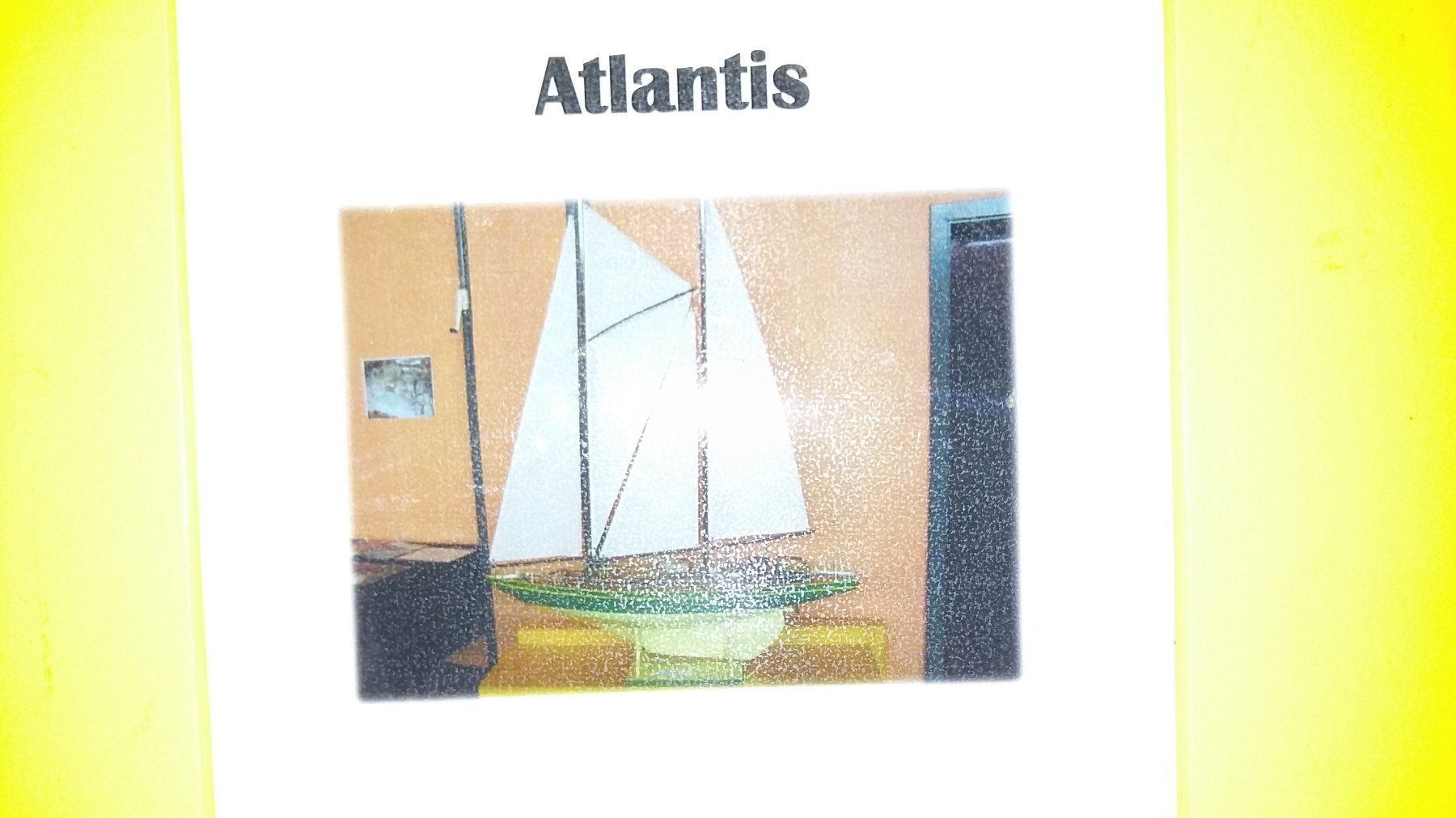 Robbe RC Modellbau: Modellsegelboot Atlantis guter Zustand – Gebraucht aus Oschwand von Thermik-XL