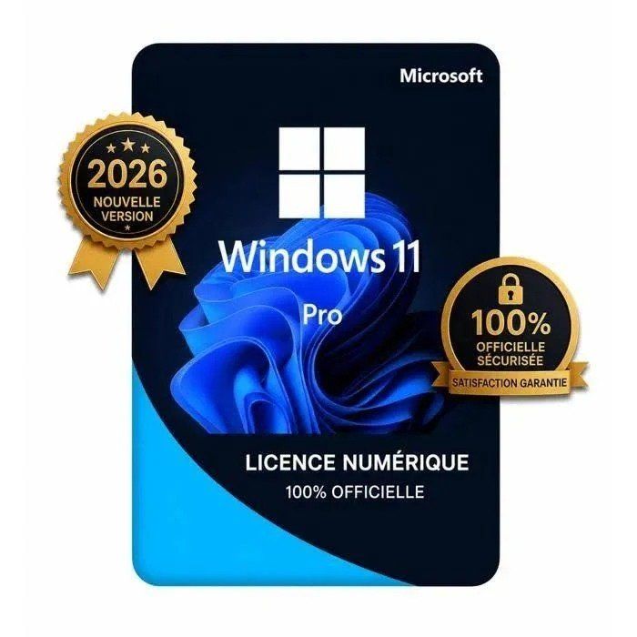 Microsoft Applications: Windows 11 Pro – Neuf (Voir description) à Hauterive NE par FW7-TECH