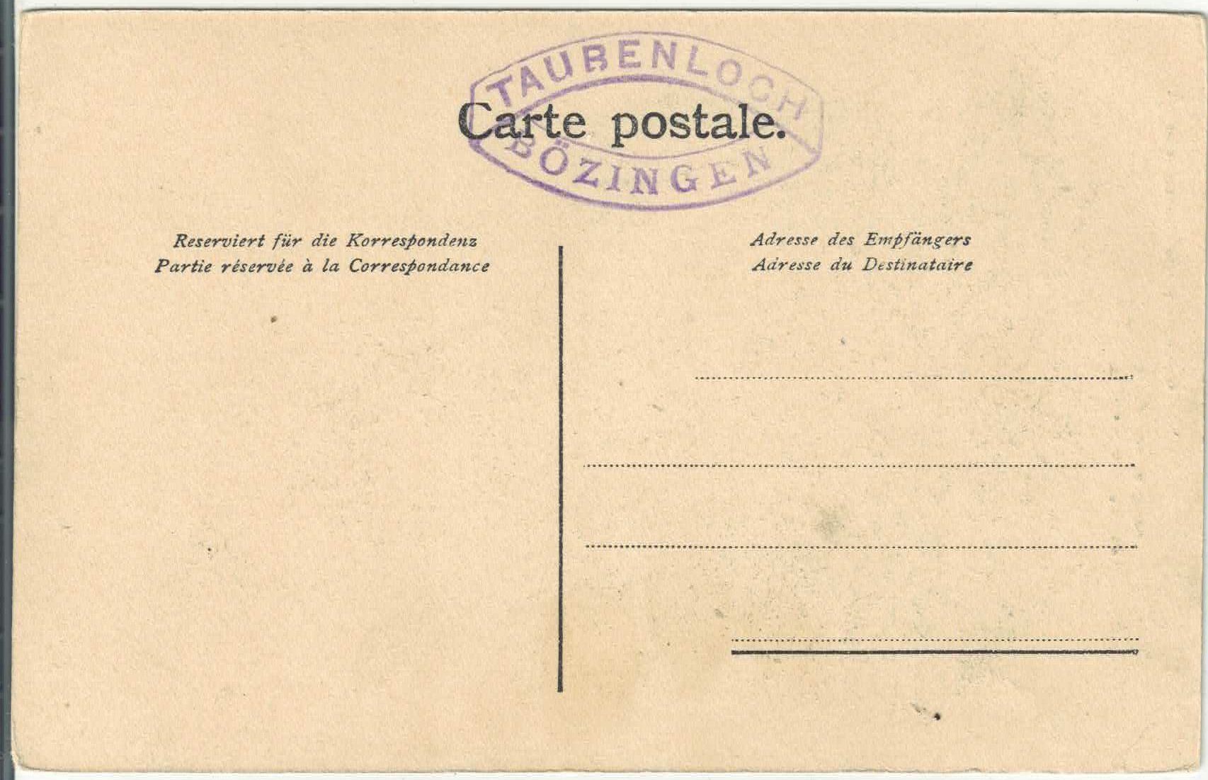 Cartoline postali: Biel-Bienne - Taubenloch - Gorges de la Suze – Usato da Ettingen venduto da Kartenplanet 1