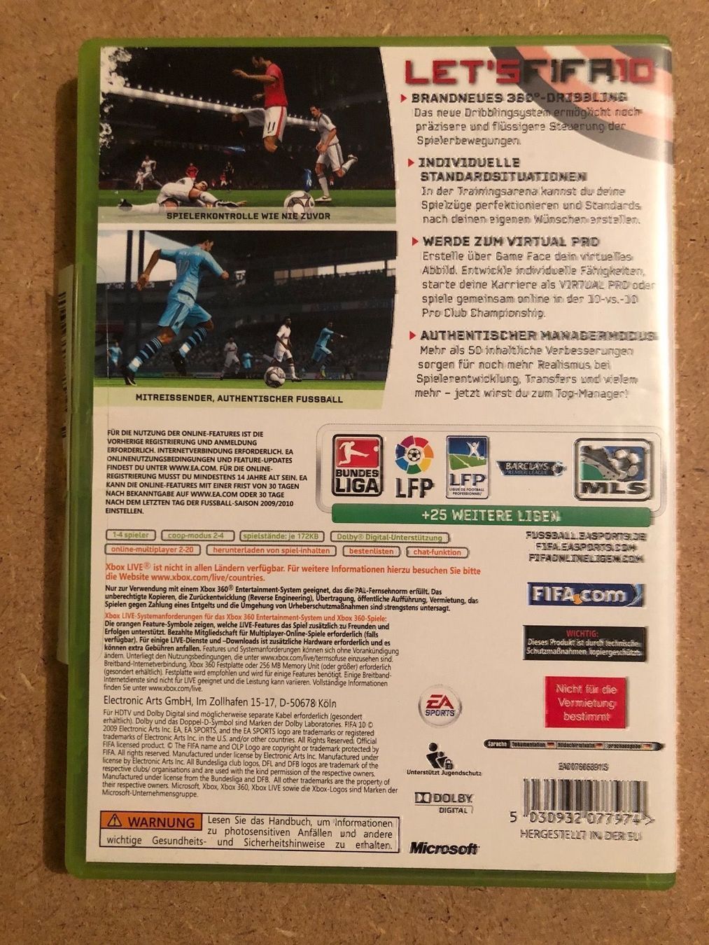 Giochi: FIFA 10 für Xbox 360 – Usato da Kestenholz venduto da Mad18 1