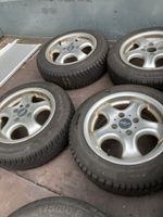 4x Aluräder mit Winterreifen 165 65 R14