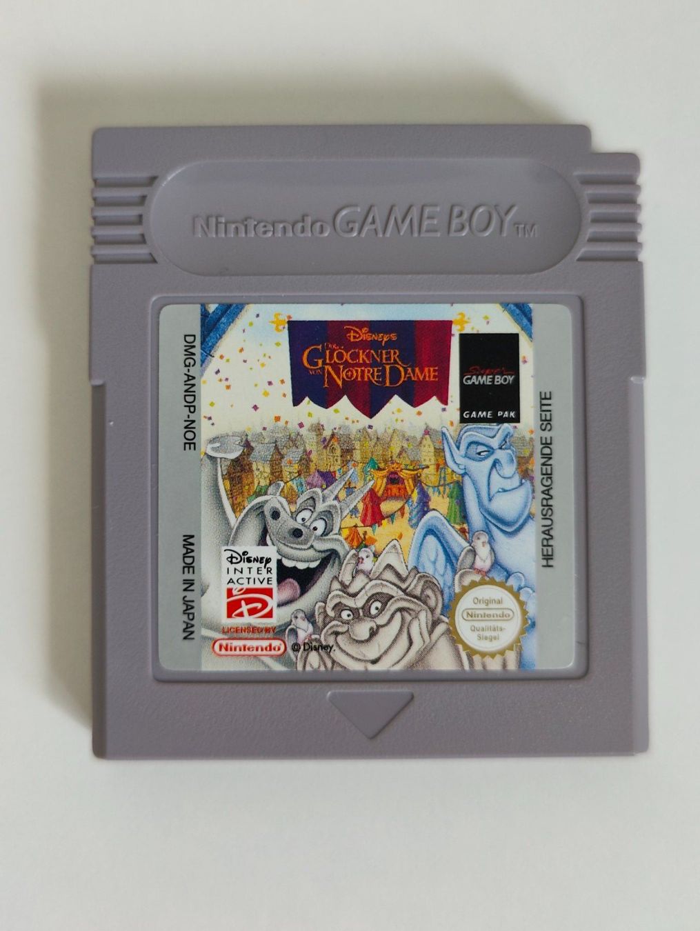 Nintendo Giochi: Der Glöckner von Notre Dame - Nintendo Gameboy – Usato da Dintikon venduto da Nightcom
