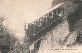 Territet VD Standseilbahn Territet Glion Bahn