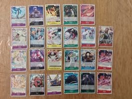 Lots Cartes One Piece - OP15 - Version ENG.